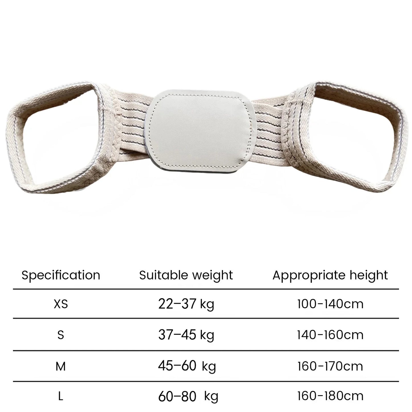 Adult Posture Corrector Back Brace For Shoulder Alignment