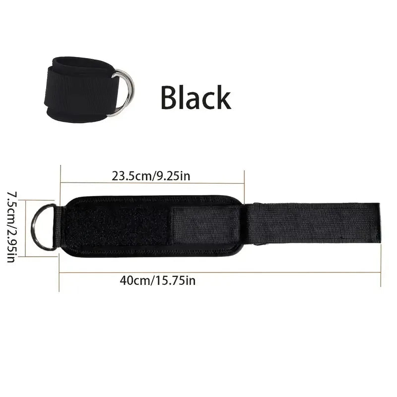 Adjustable Ankle Cuffs Leg Workout Straps For Glute Thigh Training