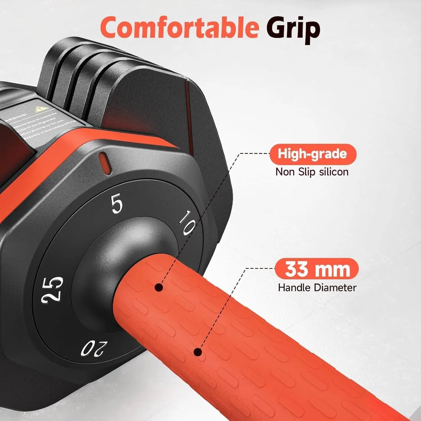 FED Fitness FEIERDUN Adjustable Dumbbells Set for Home Gym