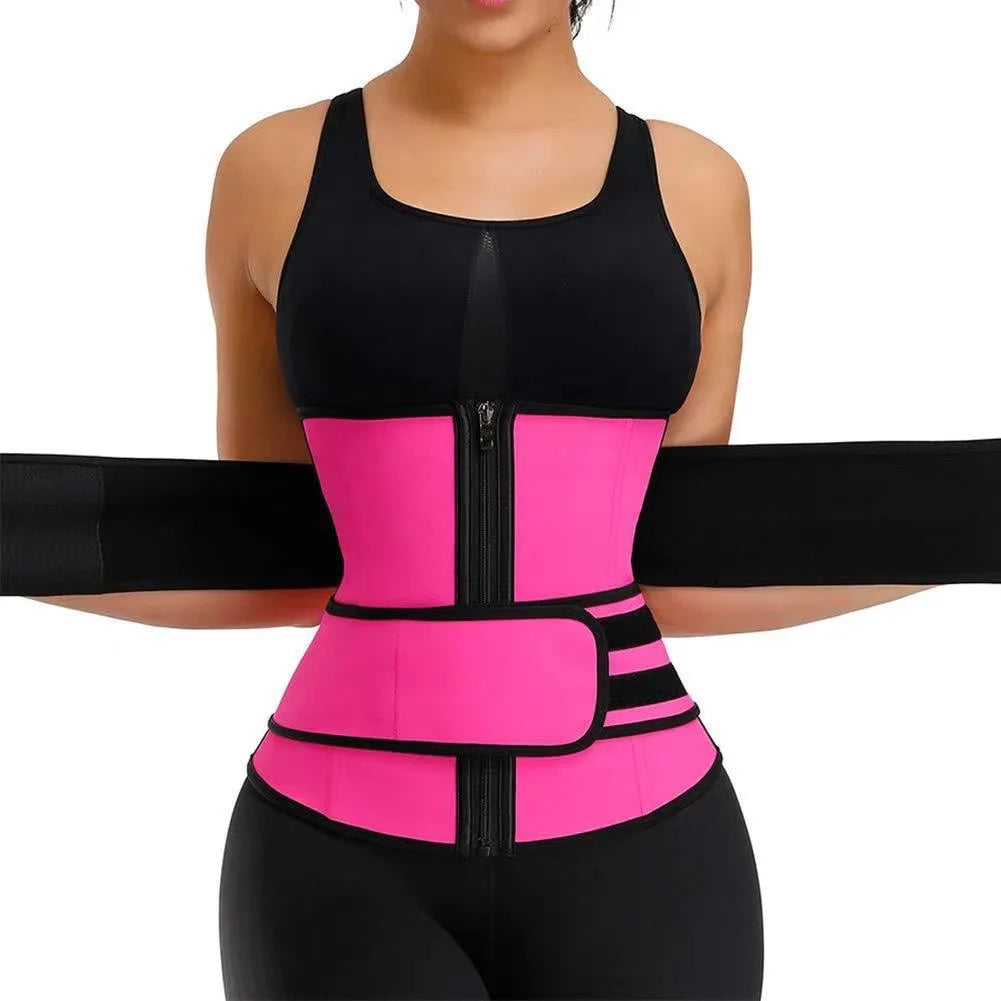 Waist Trainer Slimming Belt Shapewear For Fat Burning Workout Cincher