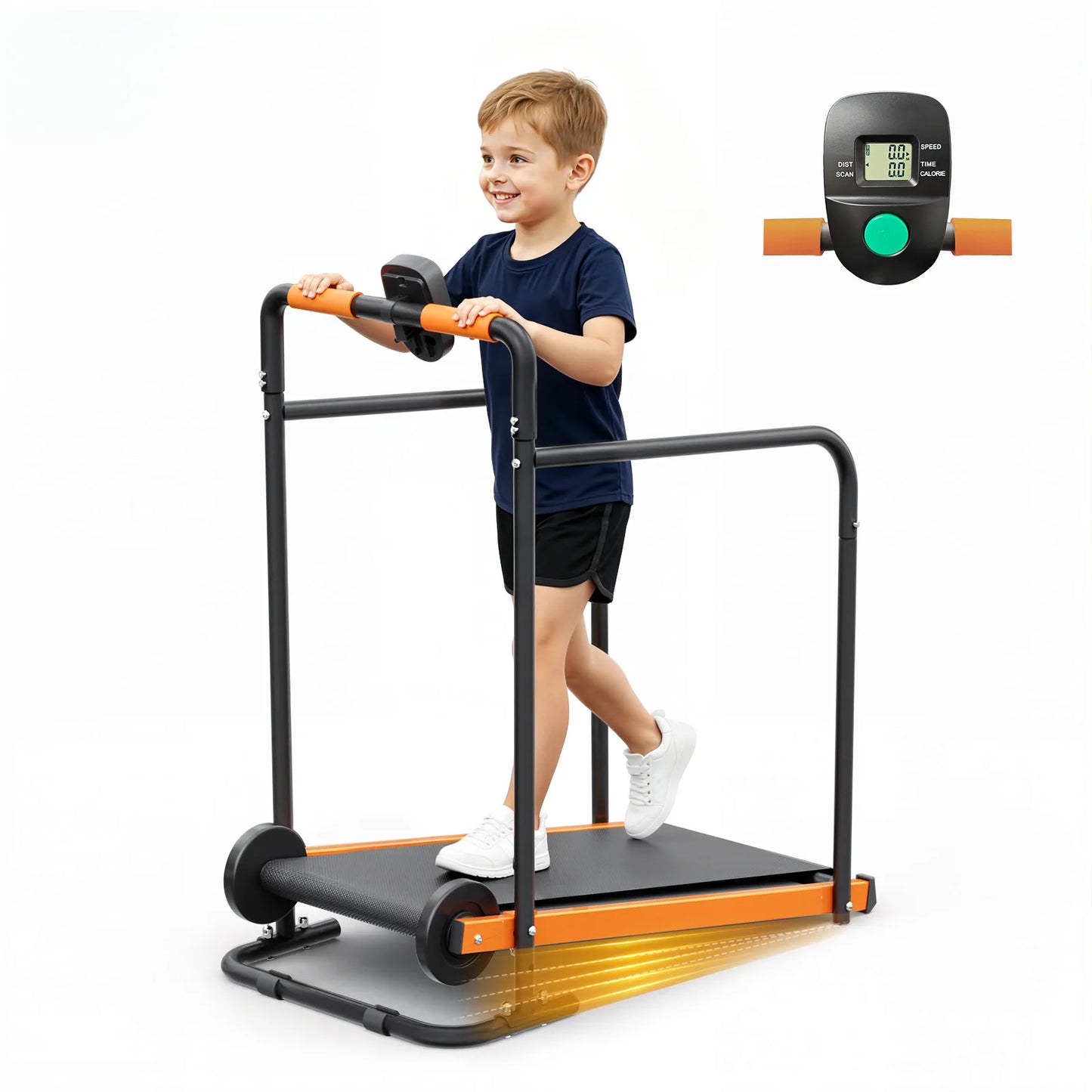 AKLUER Kids Walking Pad Treadmill for Safe Indoor Exercise