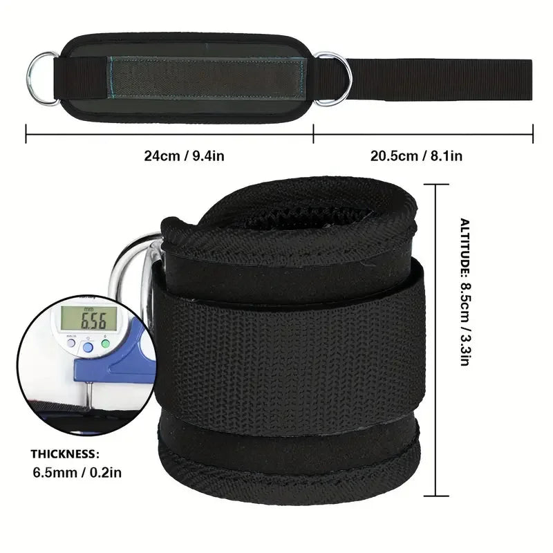 Elastic Ankle Bands Set For Leg And Glute Training Rehab