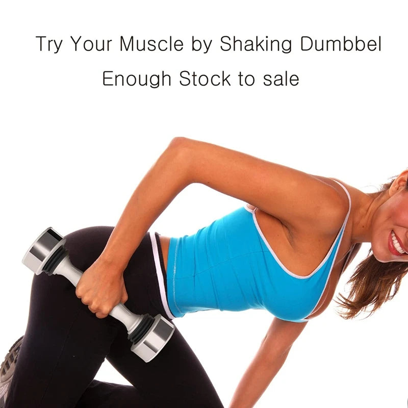 Single Dumbbell Shaking Weight Swing for Fitness Exercise Equipment