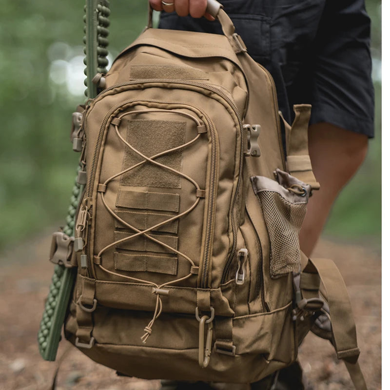 LQARMY Tactical Backpack for Hiking and Travel Large Capacity