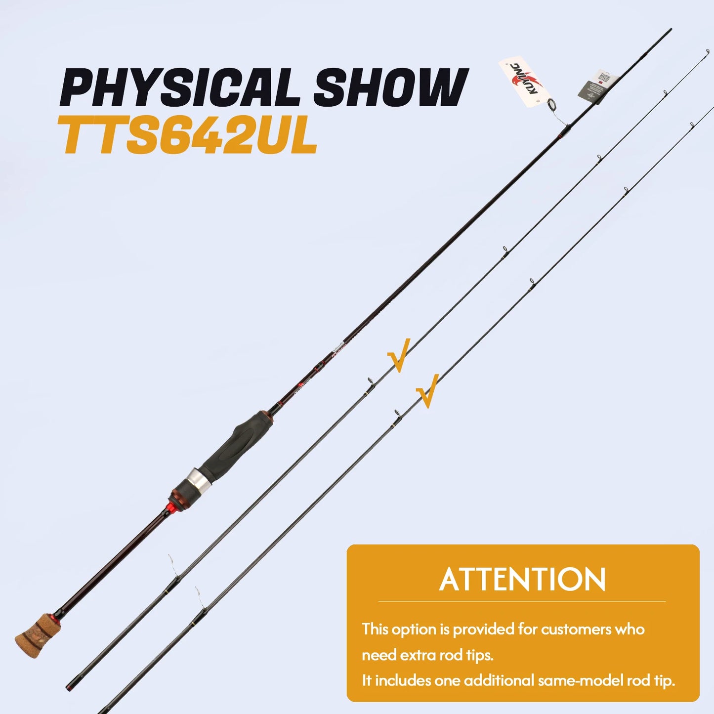 Kuying Lure Rod Casting Spinning Carbon For River And Stream Fishing
