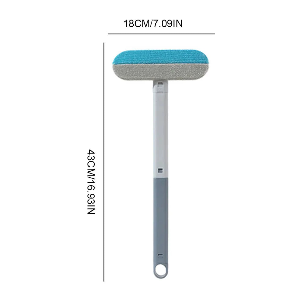 APWIKOGER 3 In 1 Pet Hair Remover Brush Long Handle