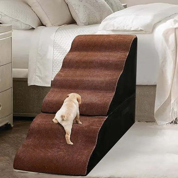 Dog Stairs 6-Step Pet Steps For Beds