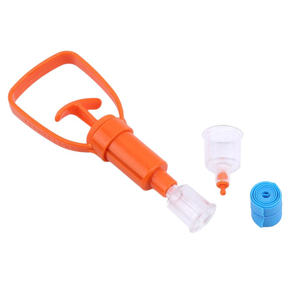 Outdoor Survivor Venom Extractor Kit Safe First Aid Kit Safety Venom Protector Snake Bees Bite Extractor Outdoor Rescue Tool