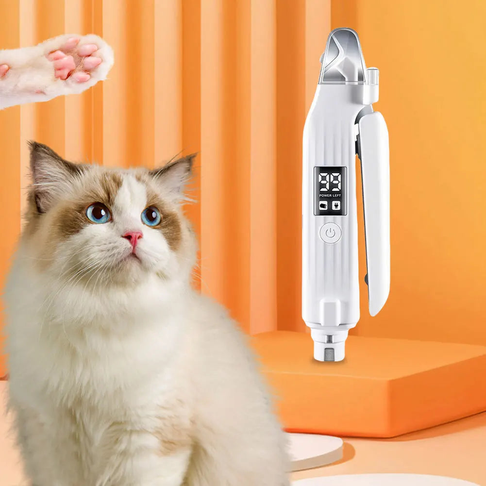 APWIKOGER 2 In 1 Electric Dog Nail Grinder And Clipper
