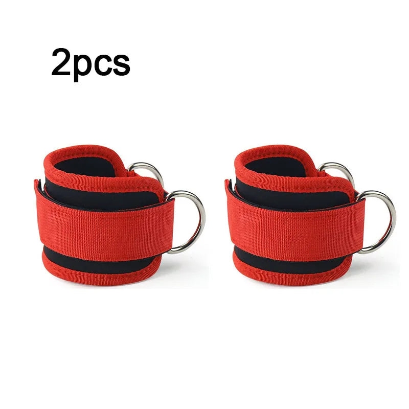 Ankle Straps and Resistance Bands Set for Gym and Home Workouts