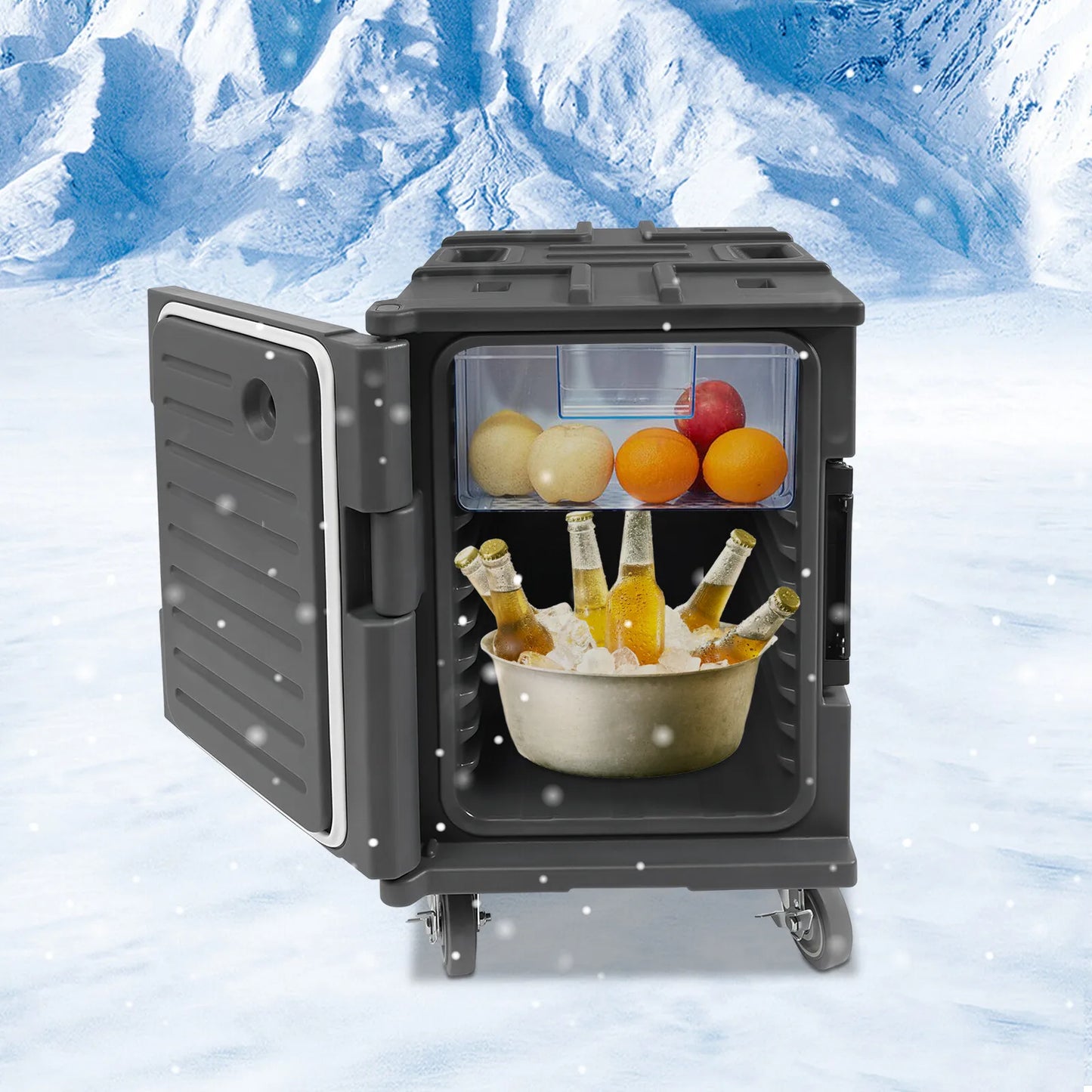 Insulated Food Carrier for Catering Pan Hot Box Keeps Meals Warm