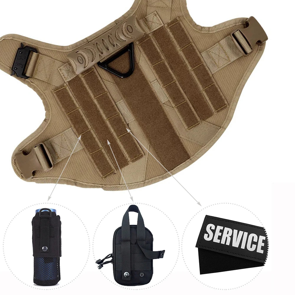 NONE CN Large Dog Harness And Leash Set For Training