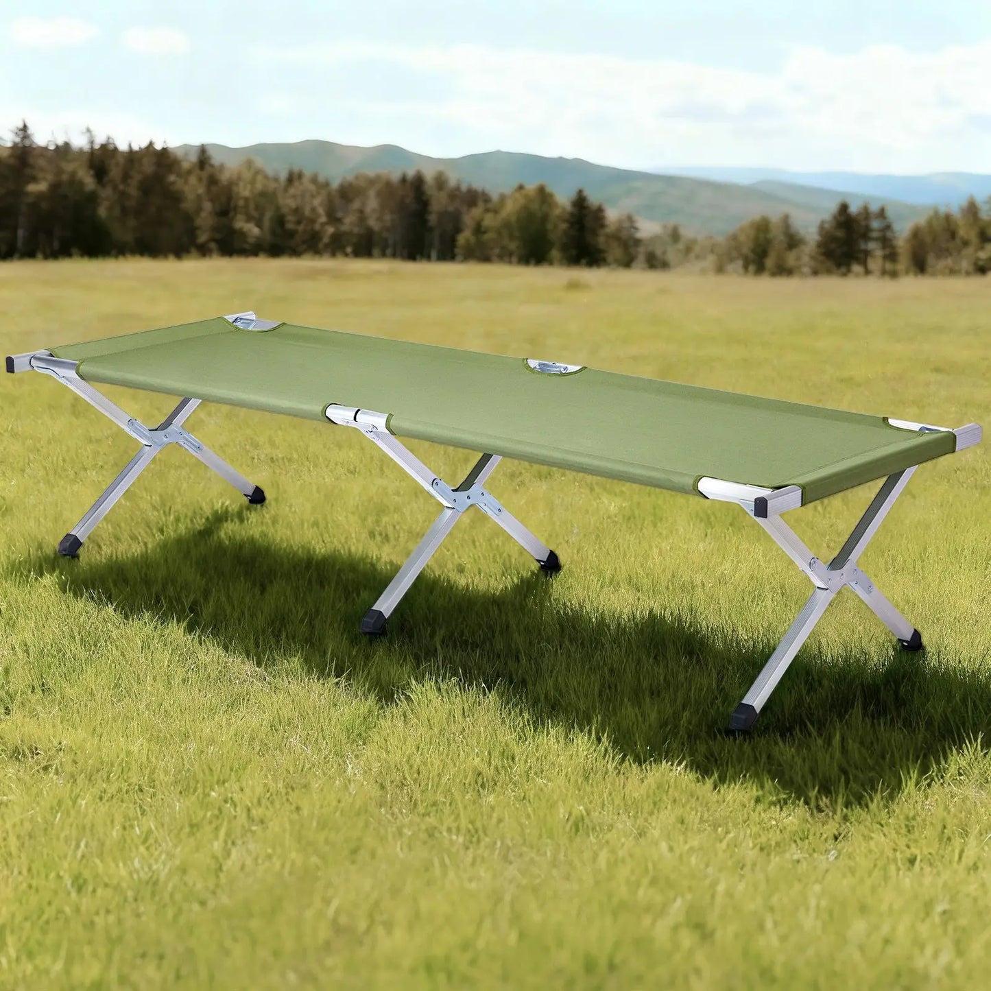 RHB-03A Portable Folding Camping Cot With Carry Bag