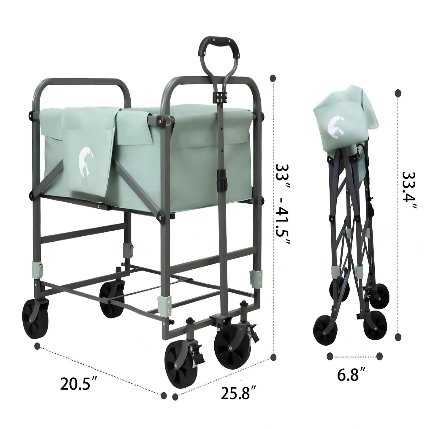 HiMISS Folding Dog Bath Tub for Small and Medium Dogs