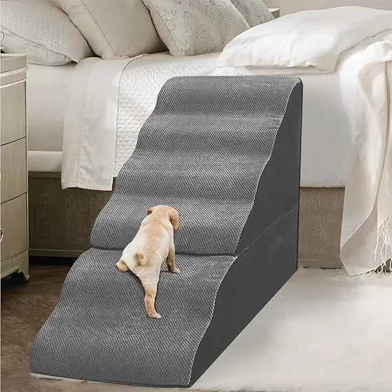 Dog Stairs 6-Step Pet Steps For Beds