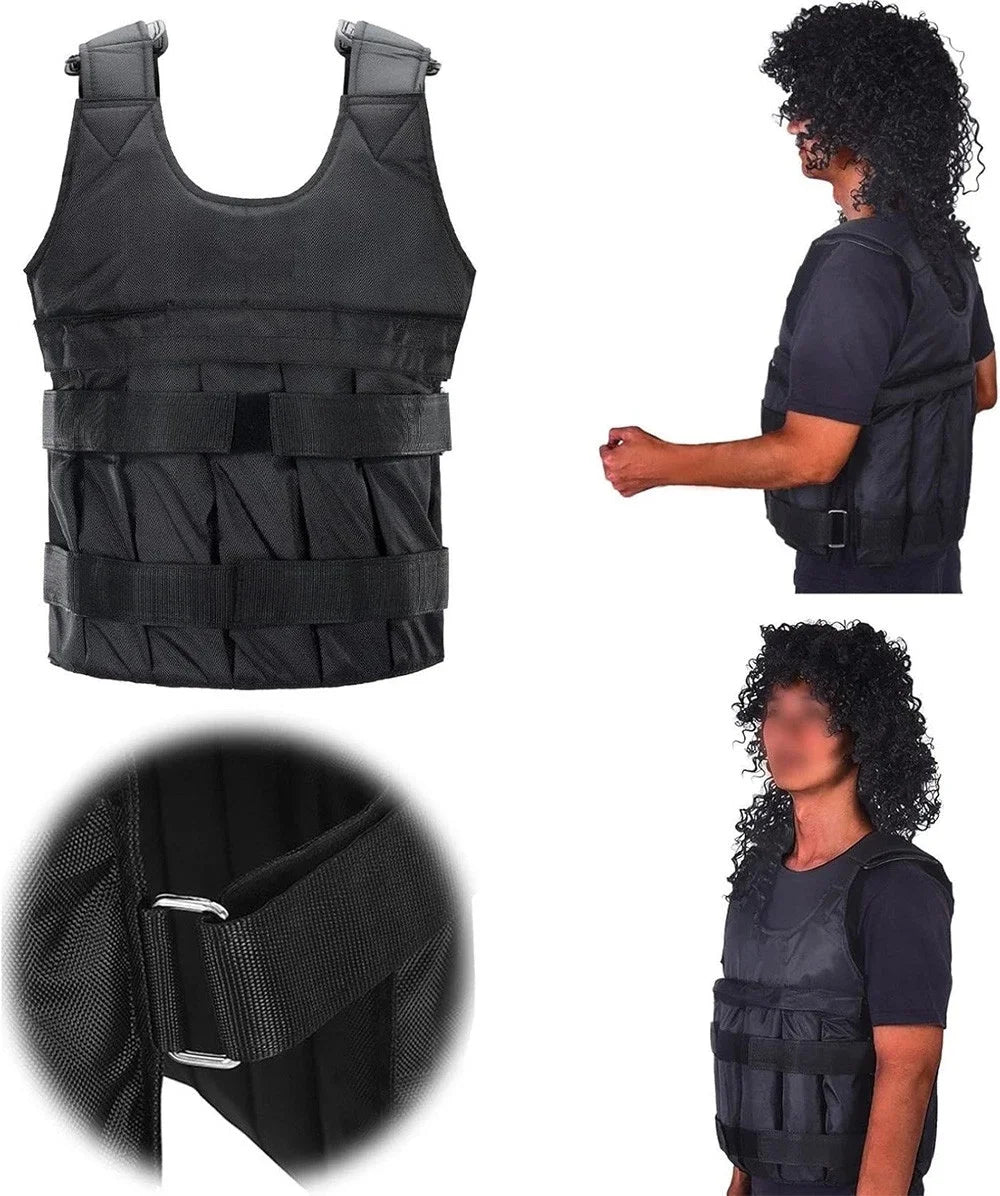 Adjustable Weighted Vest for Cardio Training and Fitness