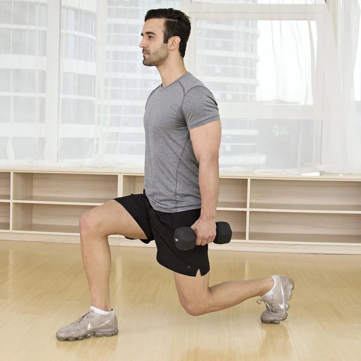 Neoprene Dumbbell Pair For Arm Strength And Toning