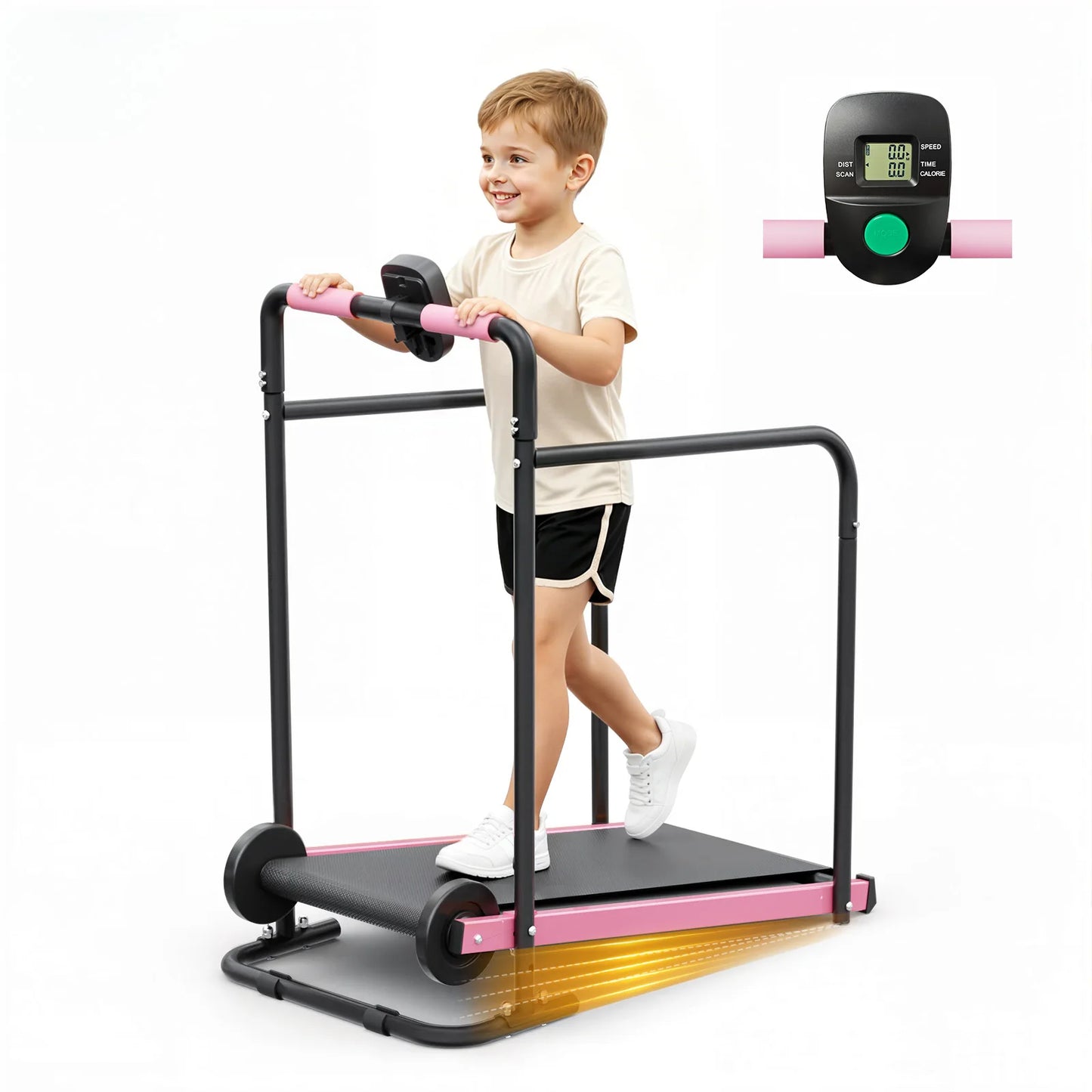 AKLUER Kids Walking Pad Treadmill for Safe Indoor Exercise