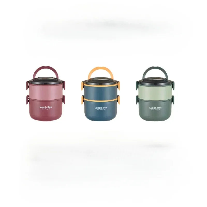 Lunch Boxes for Adults Meal Prep Containers Stainless Steel Stackable Insulated