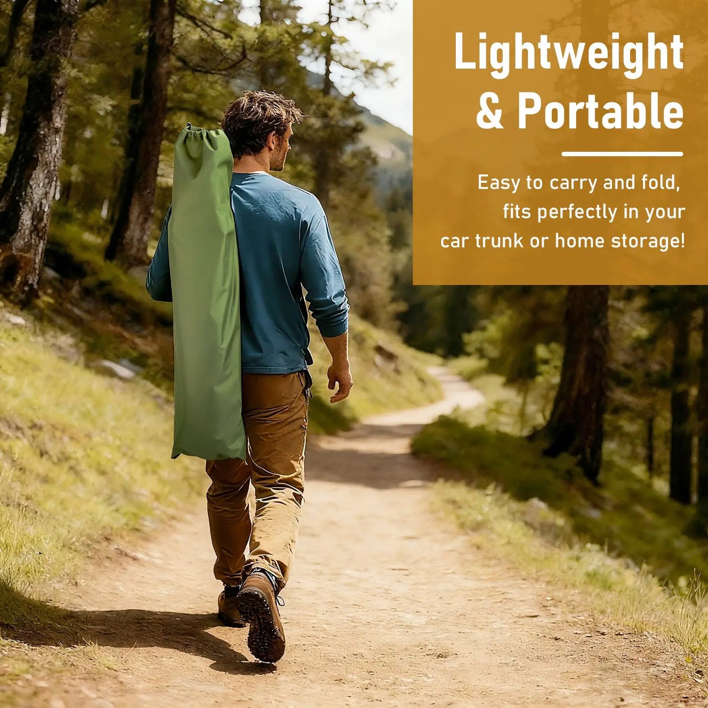 RHB-03A Portable Folding Camping Cot With Carry Bag