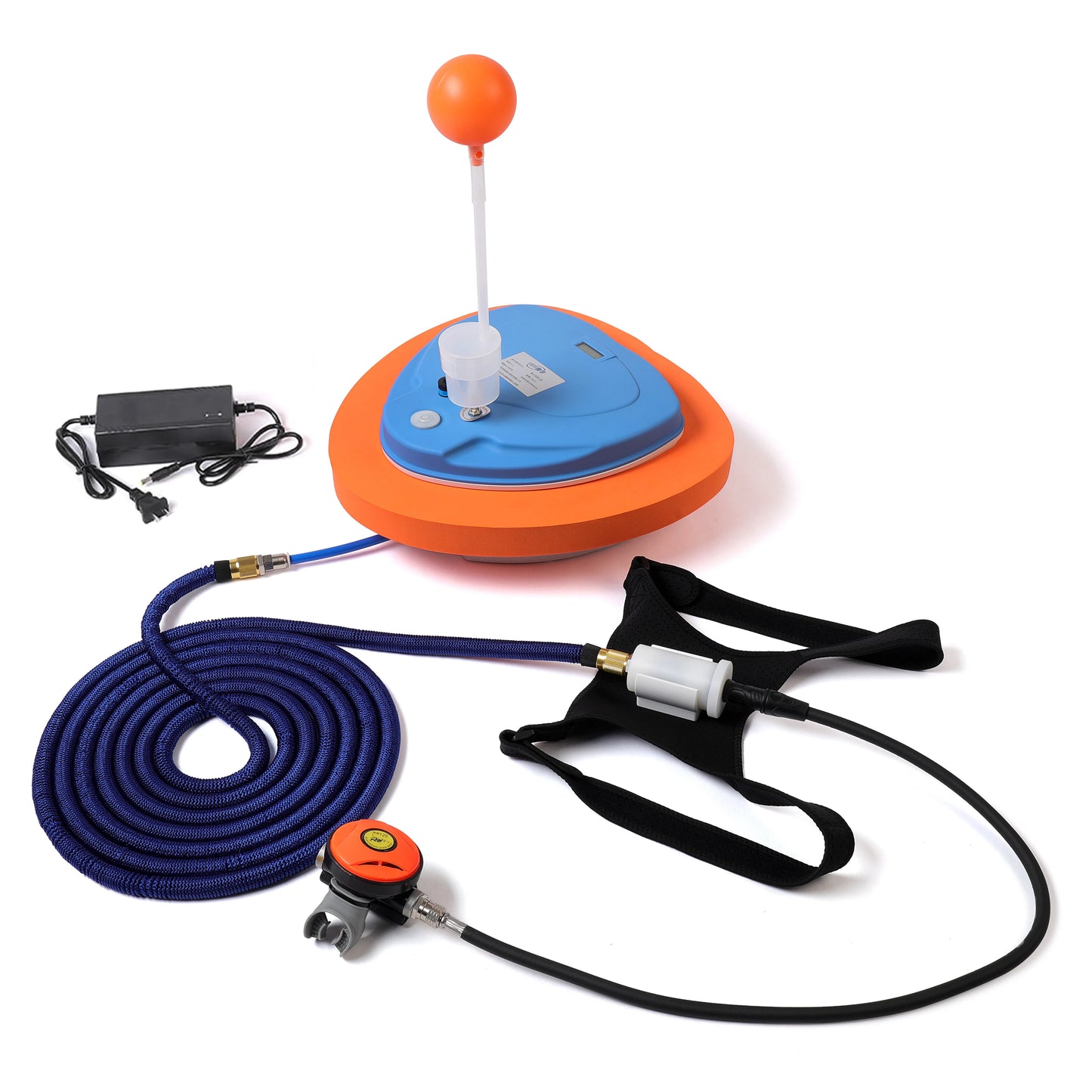 TUDIVING Scuba Diving Ventilator Waterproof Portable Breathing Regulator