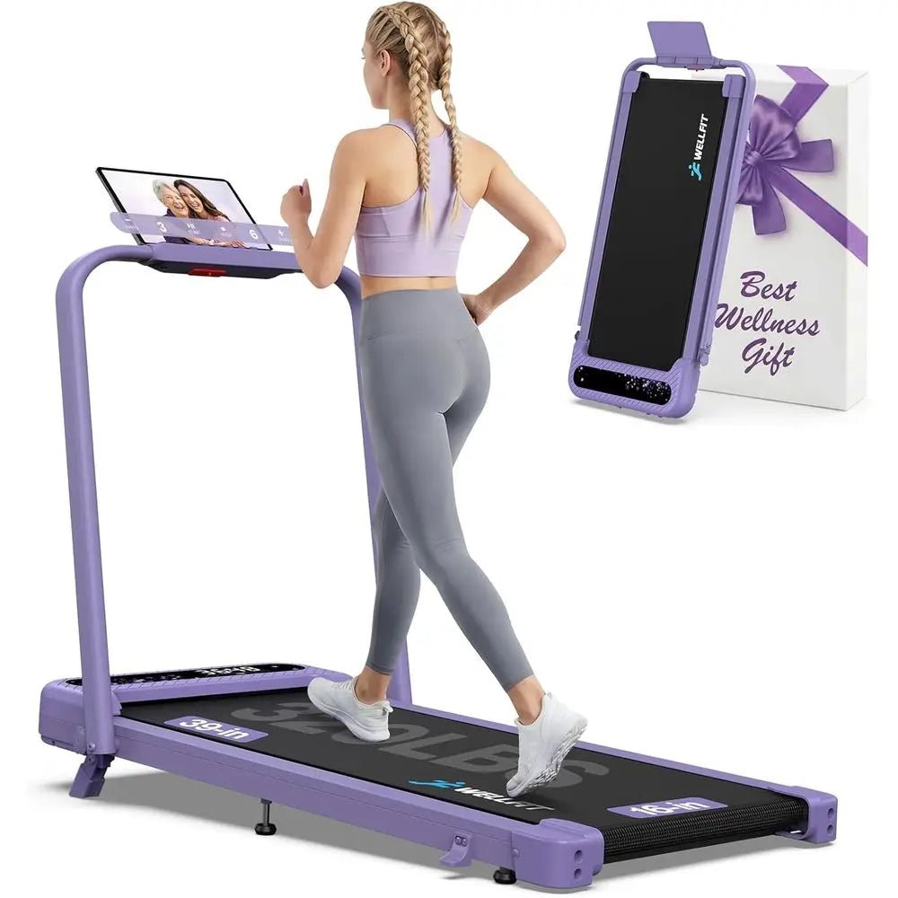 Compact Treadmill For Home Office With Incline And Quiet Operation