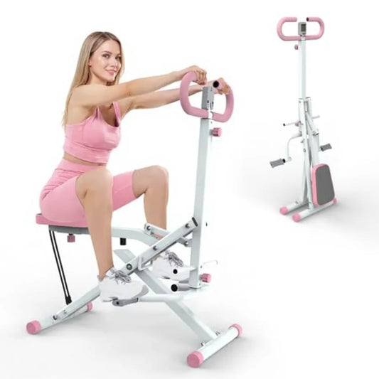 XMSJ Squat Machine With Adjustable Resistance Bands For Home Exercise