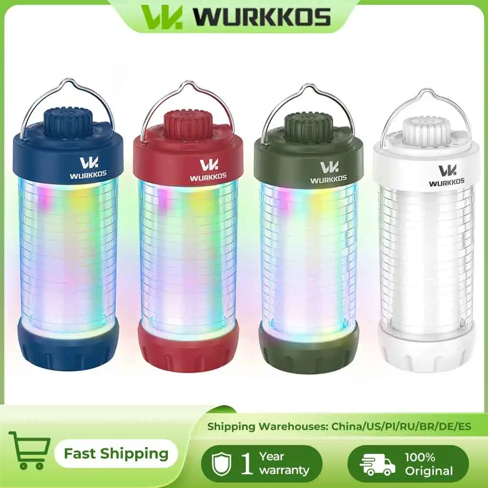 Wurkkos CL01 RGB Flashlight 360 Degree Beam 550 Lumens Power Bank