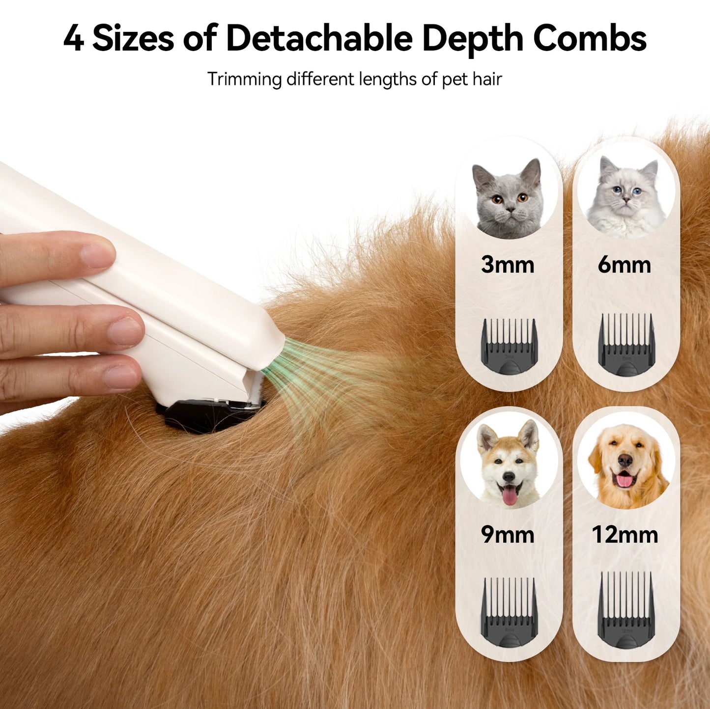 P1 Pet Grooming Vacuum And Premium Hair Dryer Kit Set