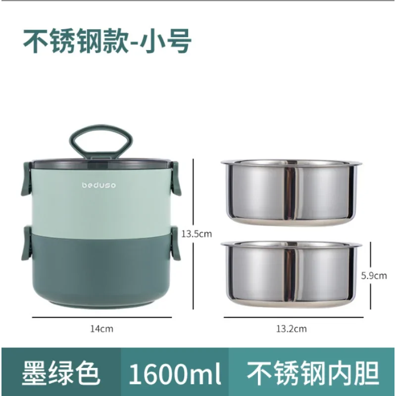 Lunch Boxes for Adults Meal Prep Containers Stainless Steel Stackable Insulated