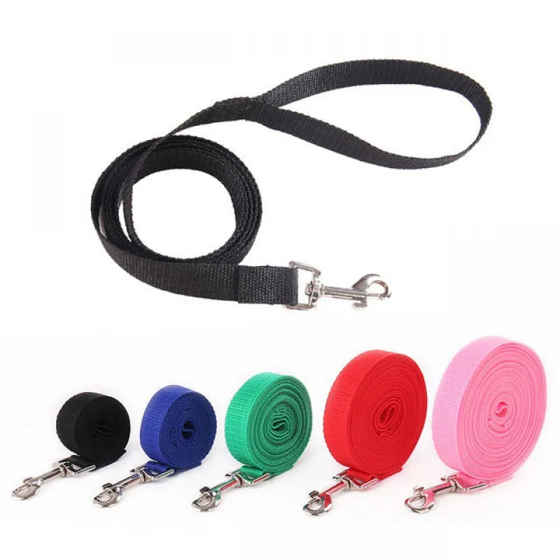 Nylon Dog Leash With Reflective Quick Release For Training