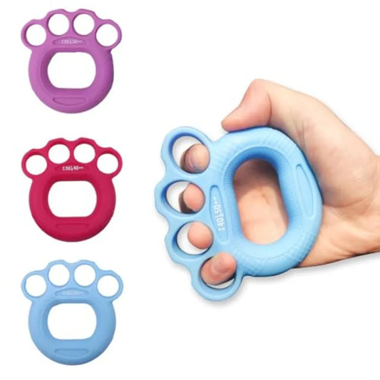 SHXI 3 Pack Ergonomic Finger Grip Strengtheners With 3 Levels