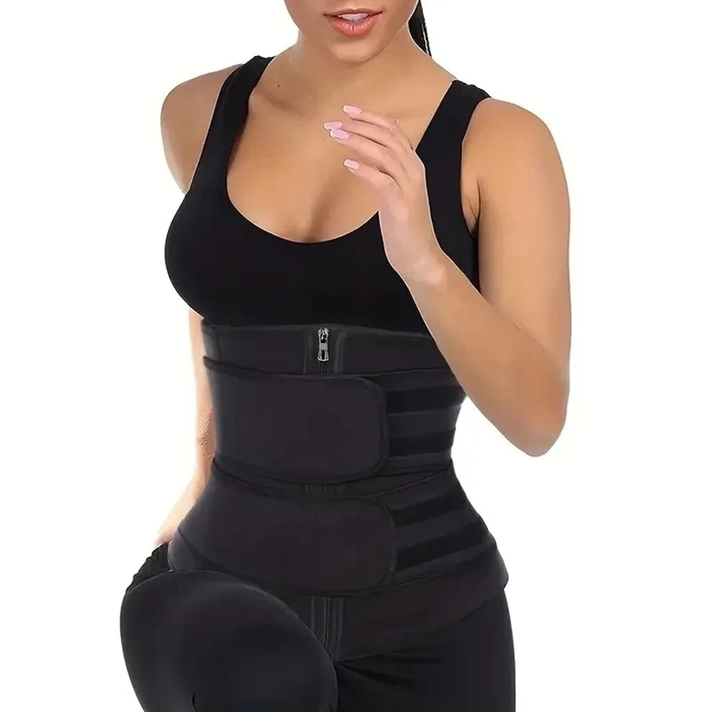 Waist Trainer Slimming Belt Shapewear For Fat Burning Workout Cincher