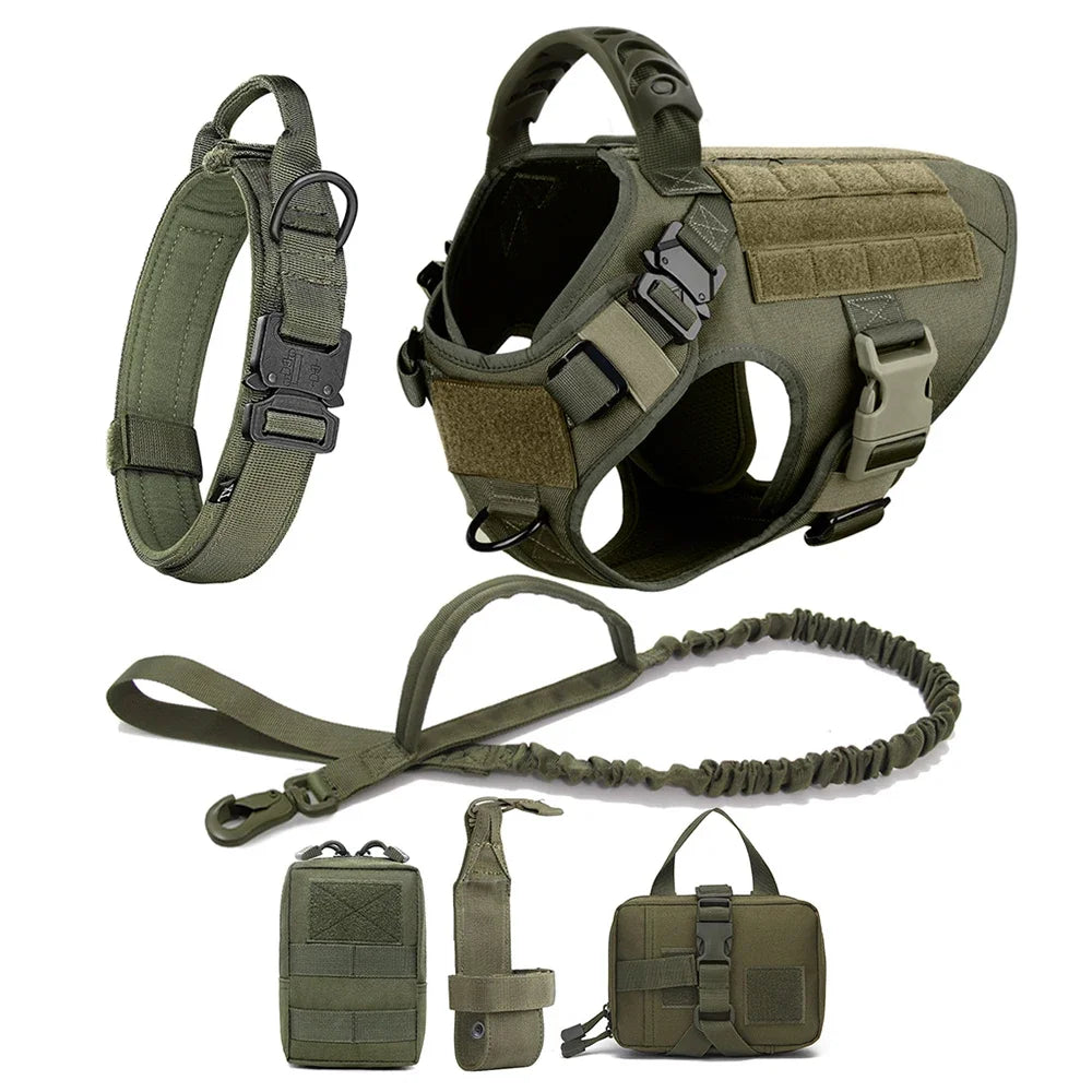 NONE CN Large Dog Harness And Leash Set For Training