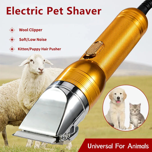 Electric Pet Hair Trimmer Shearer Cashmere Goat Shaver Household Shaving Machine Carpet Tufting Trimmer Portable Pet Tools