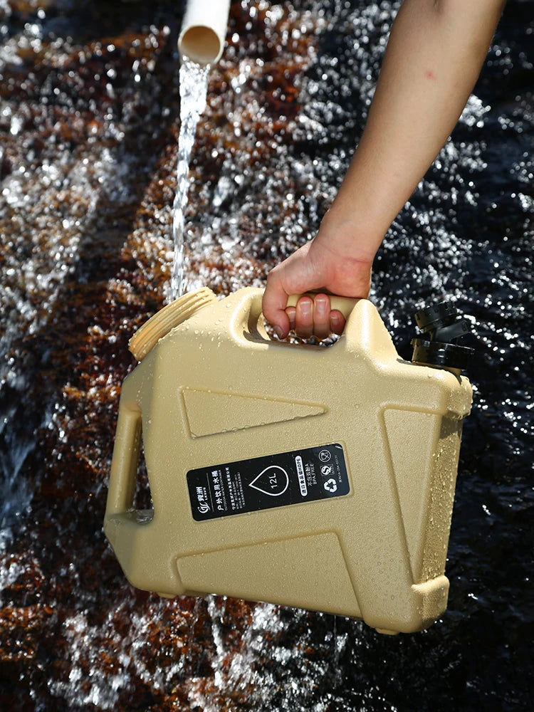 APWIKOGER Camping Water Container Large Capacity Water Storage Carrier