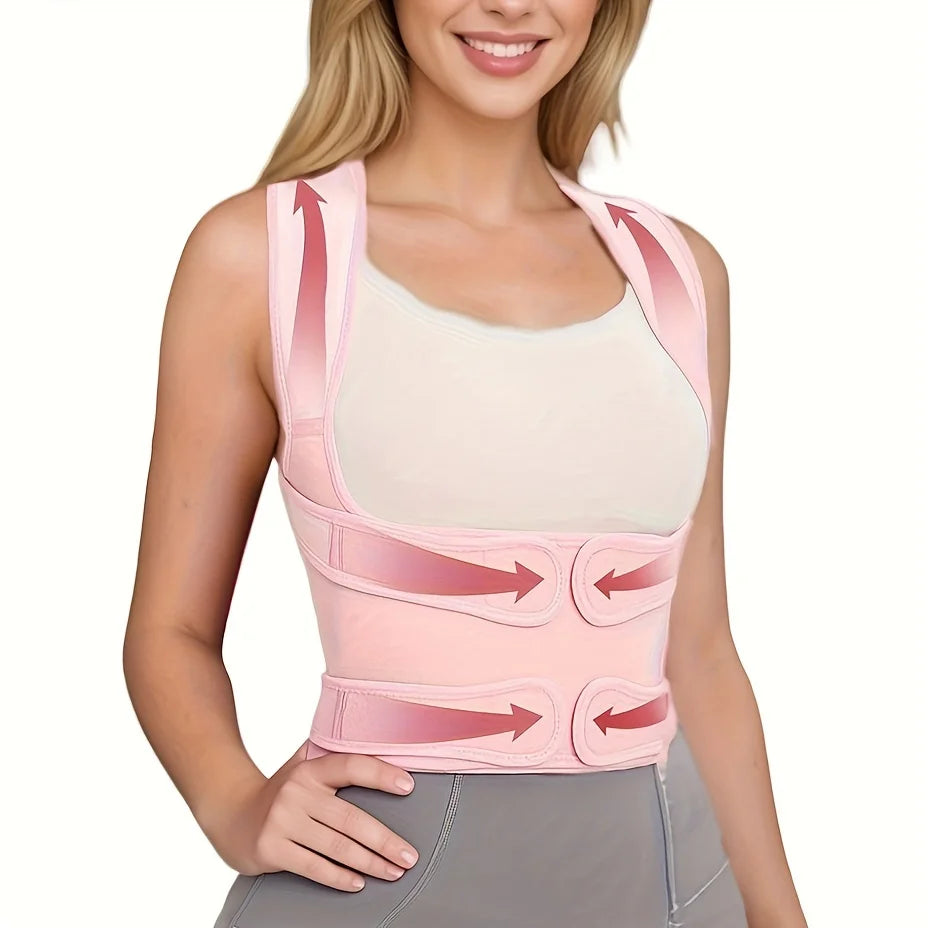 UPWORK Back Pain Relief Posture Corrector Unisex Adjustable Brace