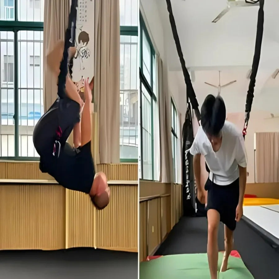 NONE Back Somersault Bungee Trainer For Gymnastics And Martial Arts