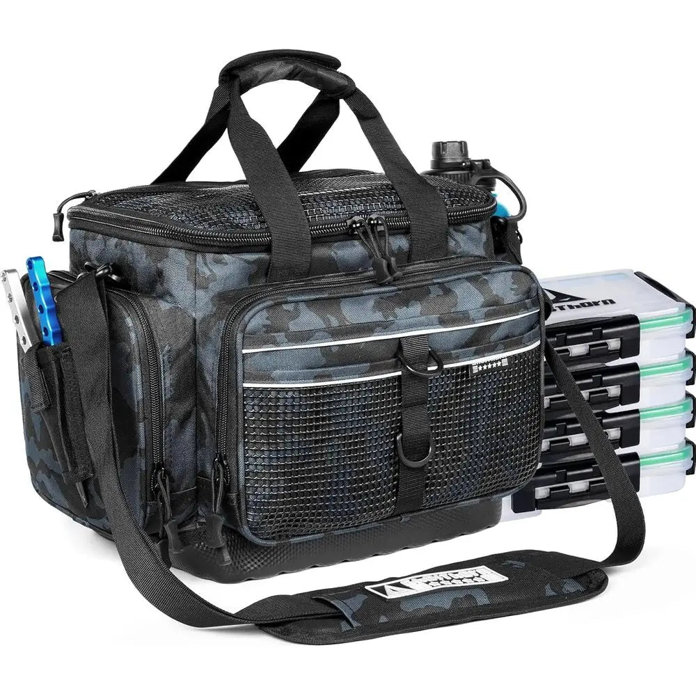 Waterproof Tackle Box Organizer With Removable Dividers