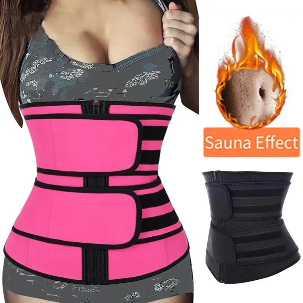 Waist Trainer Slimming Belt Shapewear For Fat Burning Workout Cincher