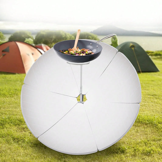 Parabolic Solar Cooker Sun Oven Camp Stove For Outdoor Cooking And Grilling