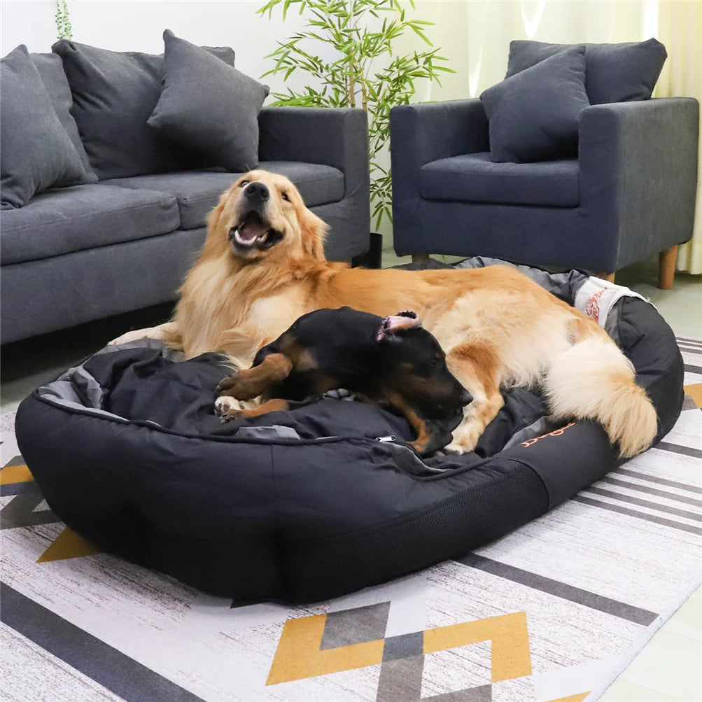 BINGOPAW All-Season Calming Dog Bed With Waterproof Oxford Cover
