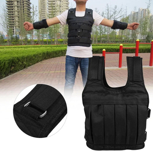 Adjustable Weighted Vest for Cardio Training and Fitness