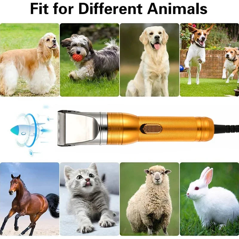 Electric Pet Hair Trimmer Shearer Cashmere Goat Shaver Household Shaving Machine Carpet Tufting Trimmer Portable Pet Tools