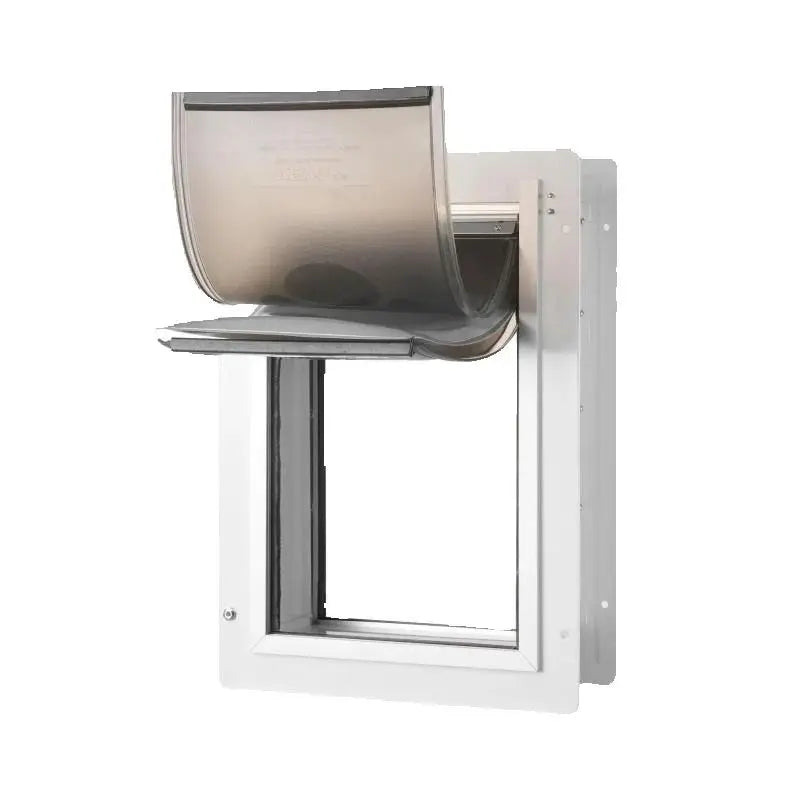 Pet Door With Metal Frame Lock System Three Flap Weatherproof