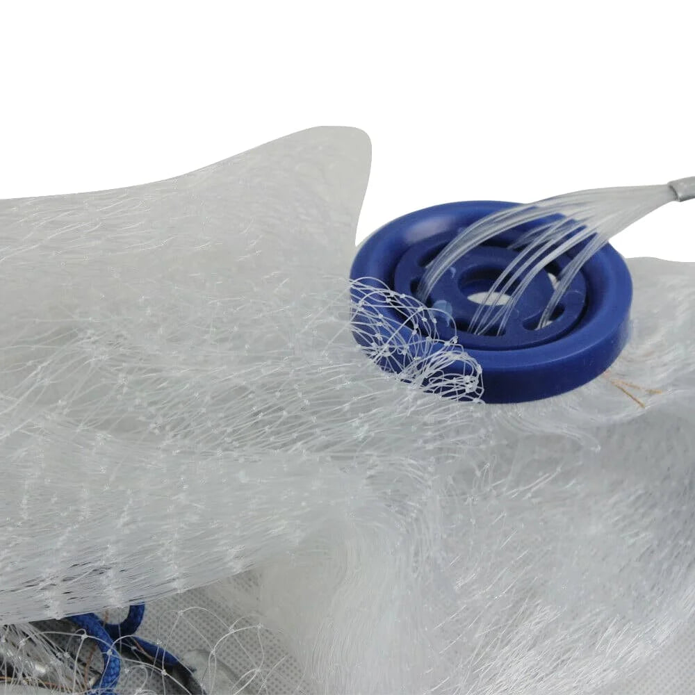 Bymaocar Nylon Monofilament Cast Net With Sinker For Fishing