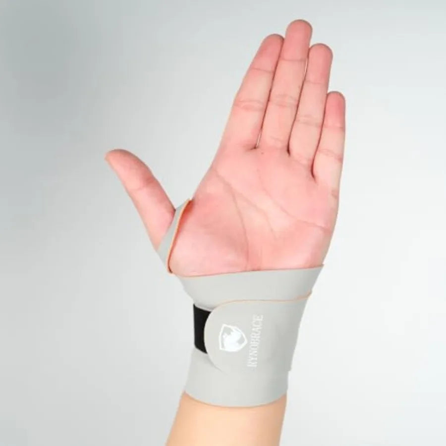 Wrist Support Thin Adjustable Brace for Sports and Workouts