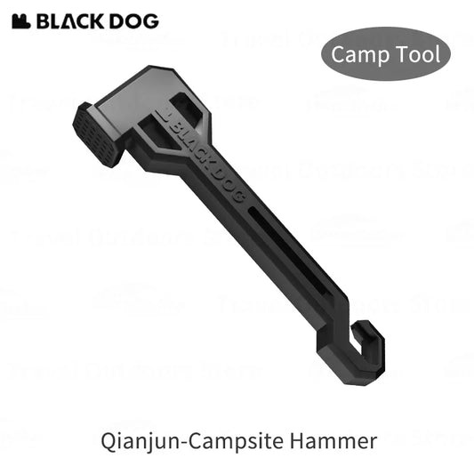 Naturehike BLACKDOG Campsite Hammer PA6 Toughened Nylon Professional Ground Nail Removal Two-in-one Function Tent Stake Hamme