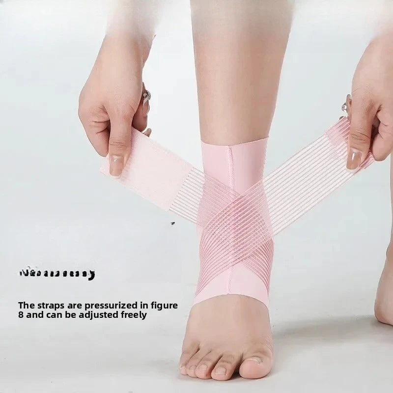Ankle Brace With Silicone Pad For Sports Protection