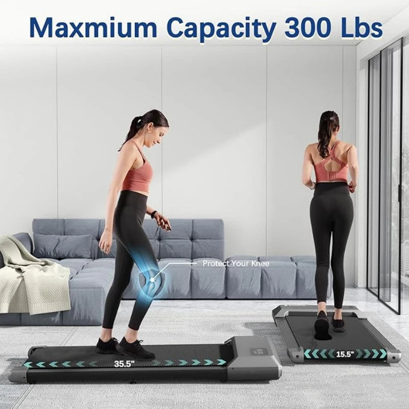 Superun 300lbs Treadmill 2.5HP Home Use Walking Running Machine